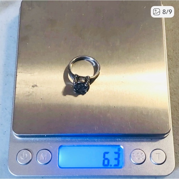 Michael Dawkins Sterling Silver Druzy Ring - Picture 8 of 10